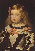 Diego Velazquez Portrat der Infantin Margareta Theresia oil painting on canvas